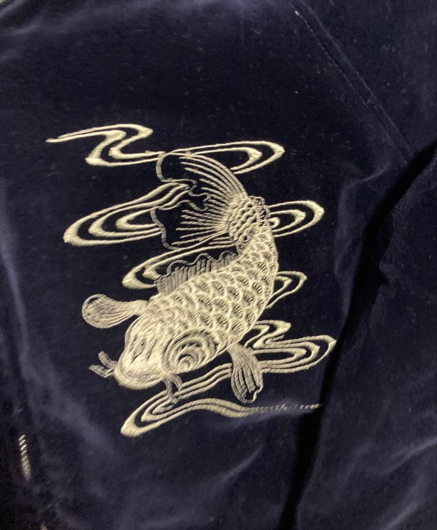 陰*K様 90sBackStreetCrawler 紺別珍スカジャン ミツワ 希