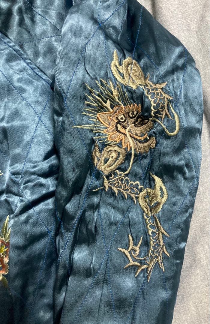 陰*K様 90sBackStreetCrawler 紺別珍スカジャン ミツワ 希