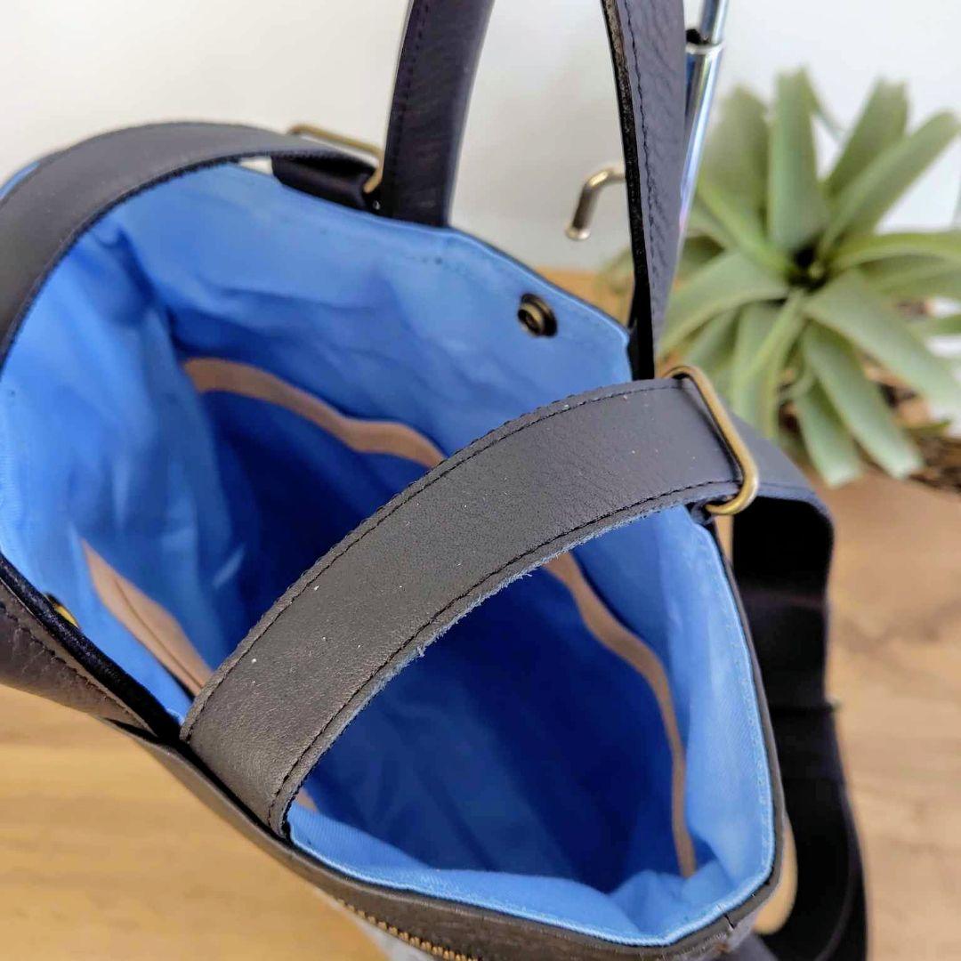 ミナペルホネン/forest tileフォレストタイルグレイ/A４トート2Way