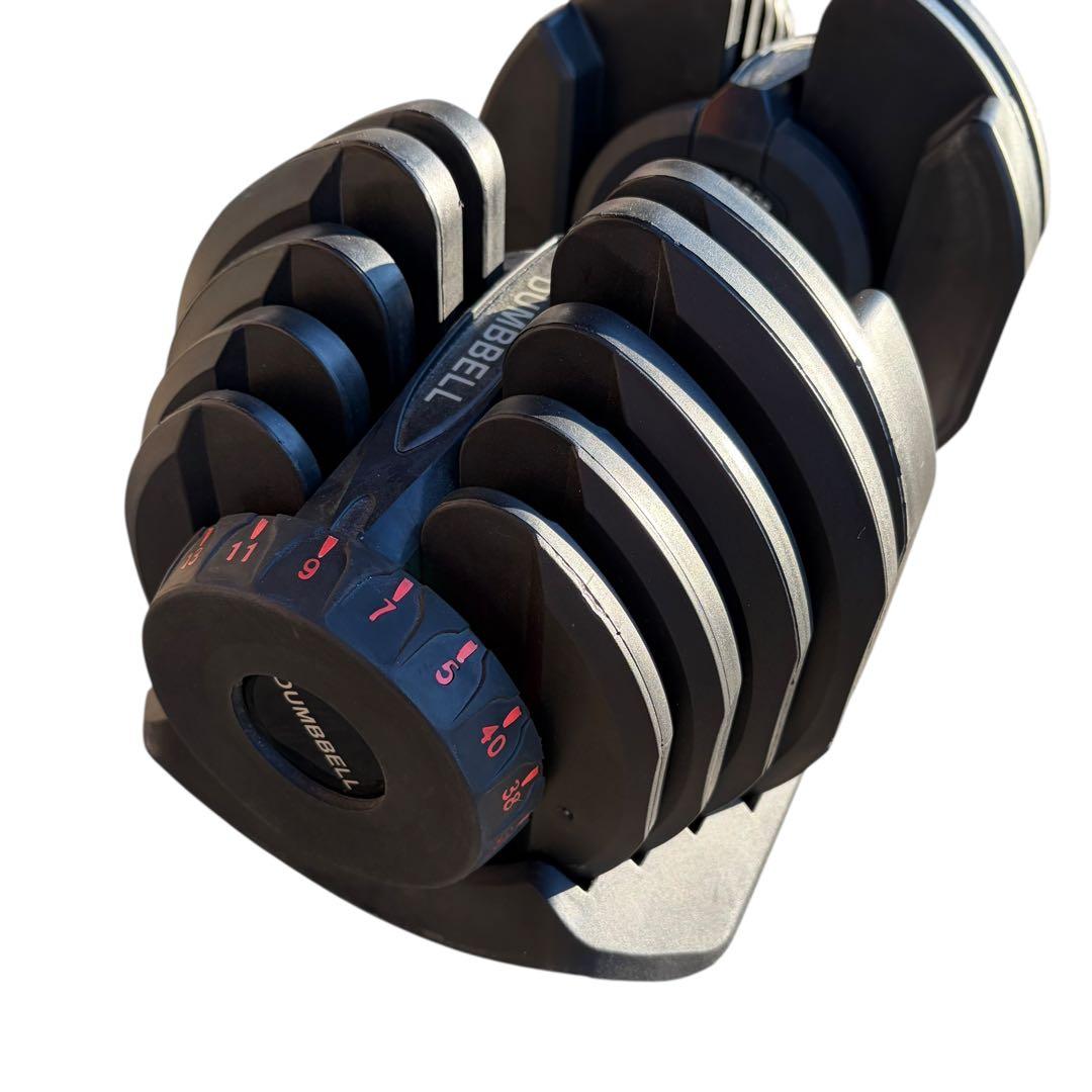 【動作確認済】DUMBBELL 可変式ダンベル 40kg ②
