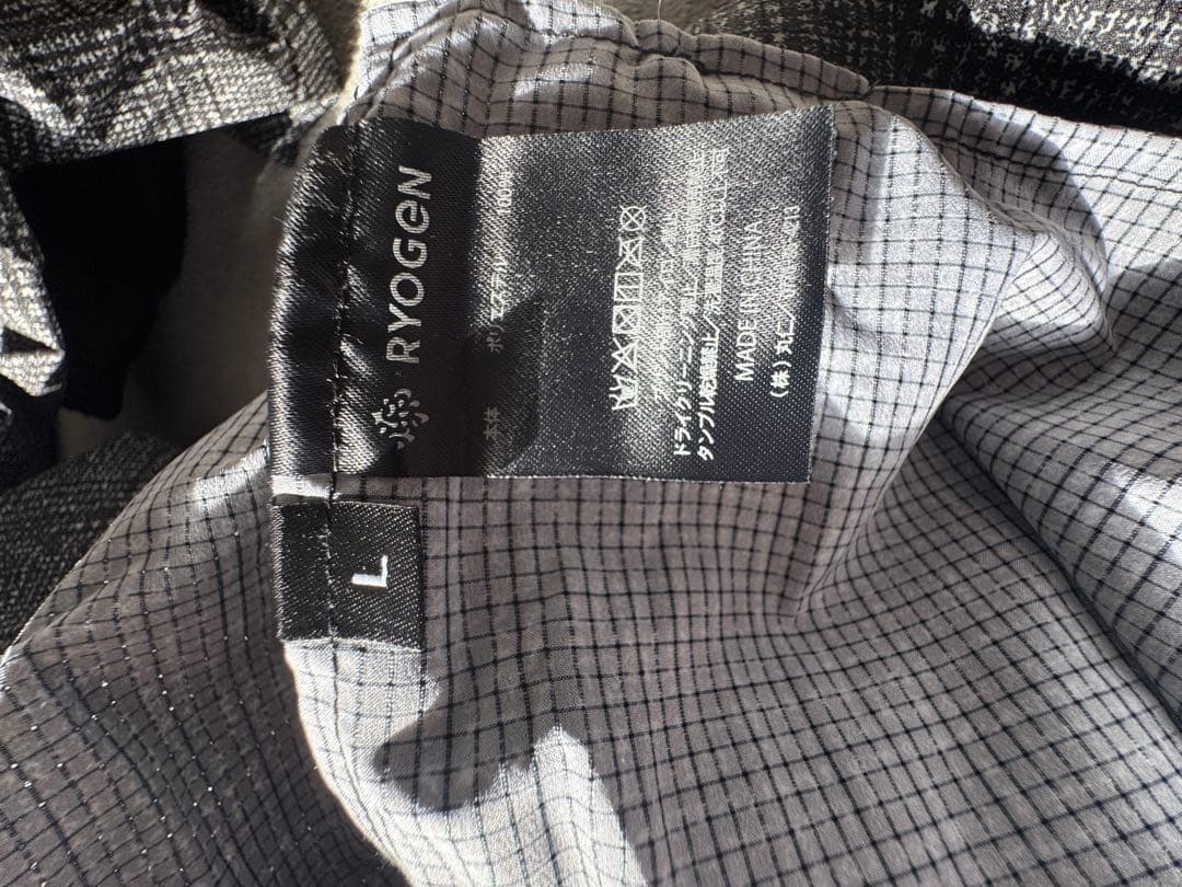 RYOGEN NOSTALGIC JACKET GLEN.GRAY セットアップ