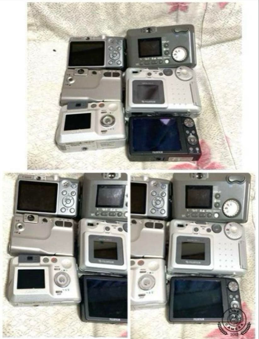 【送料込み】デジカメ　6台セット(Canon・CASIO)★ジャンク