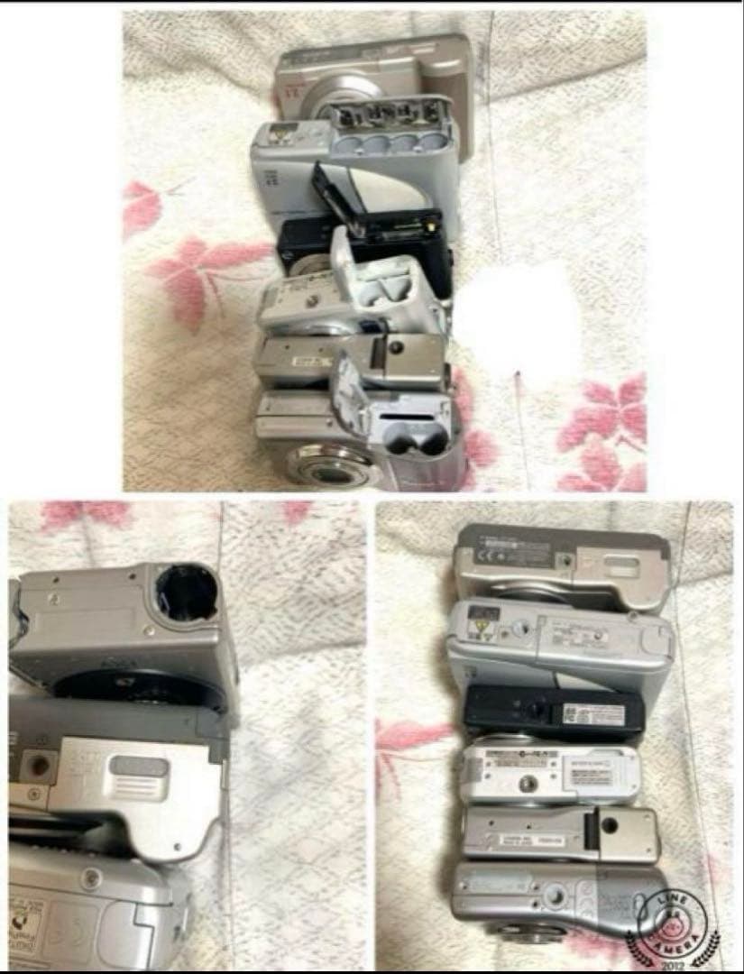 【送料込み】デジカメ　6台セット(Canon・CASIO)★ジャンク