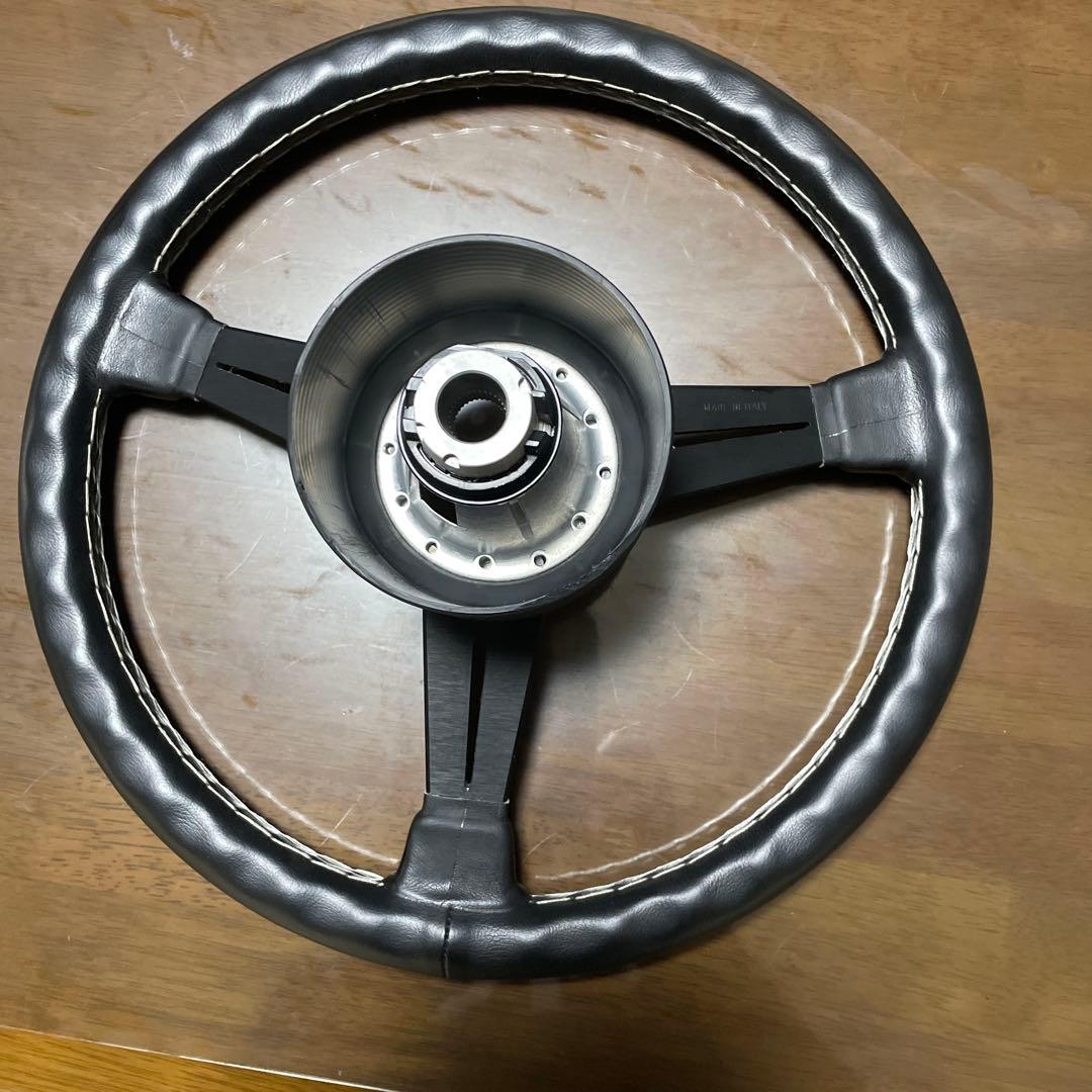 ナルディステアリング ブラックレザー