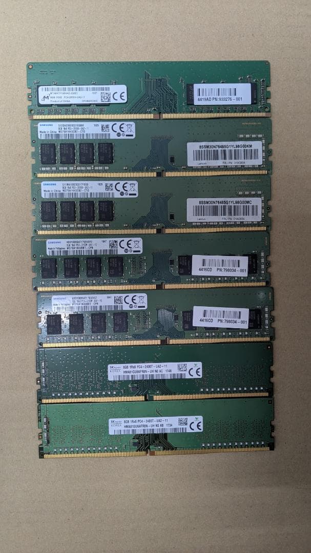 ドラえもん DDR4メモリ合計10枚セット