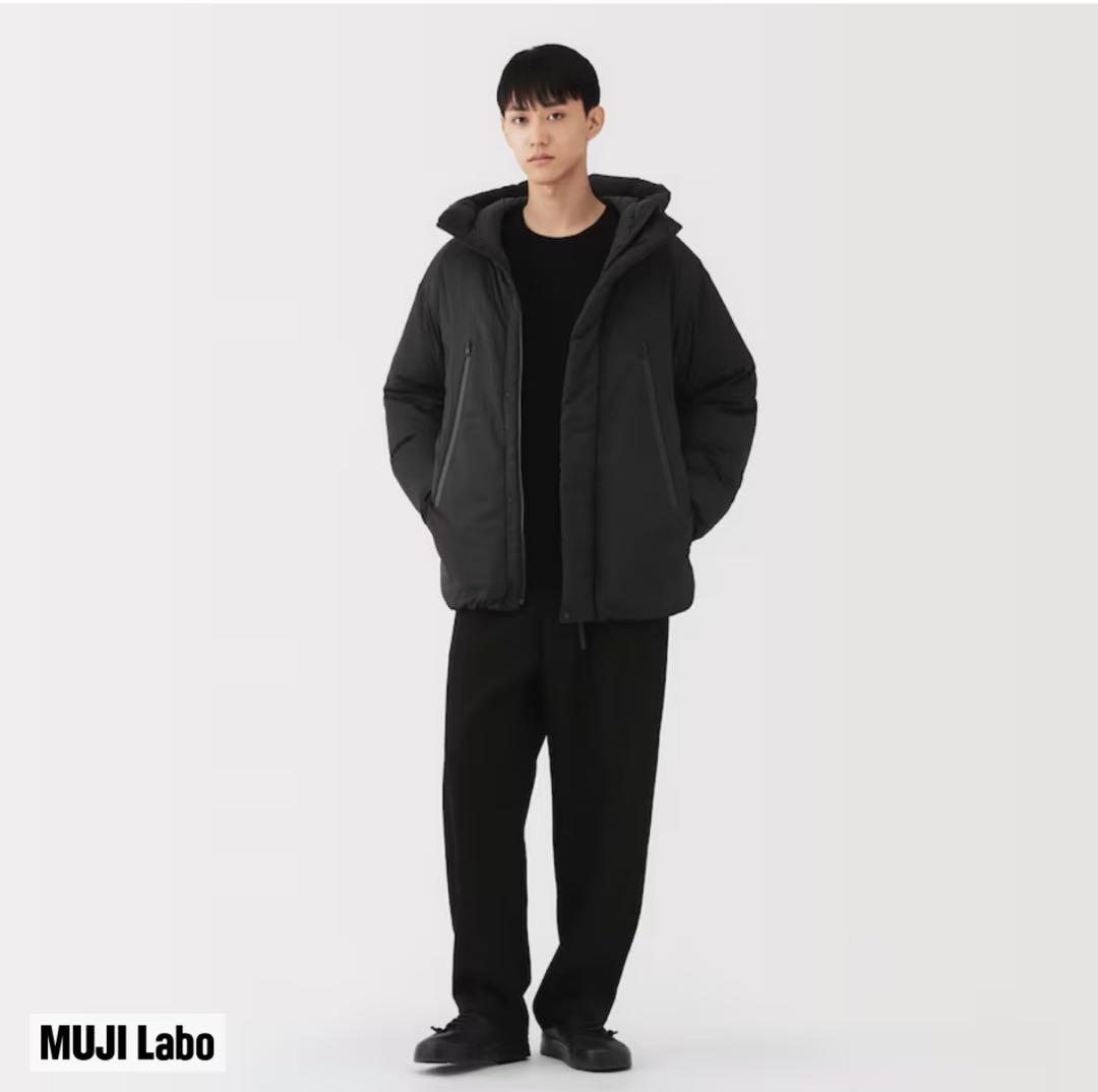MUJI Labo 紳士　ダウンジャケット　ブラック　M