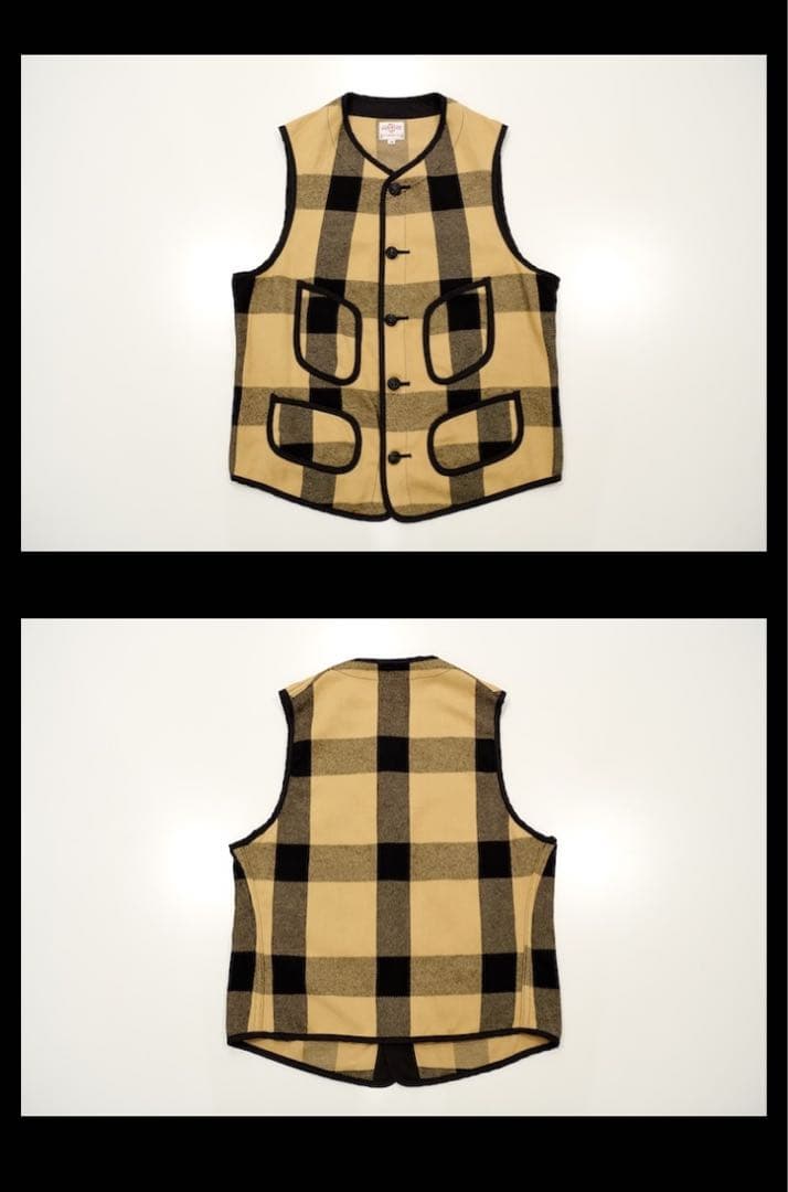 トップス TheThreeRobbers / STAG BUFFALO VEST