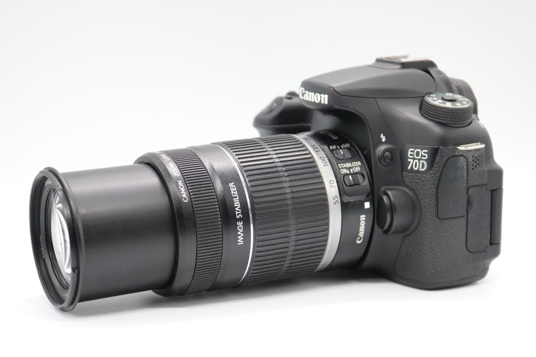 美品 【Canon EOS 70D ダブルレンズセット】 Wi-Fi搭載　保証◎