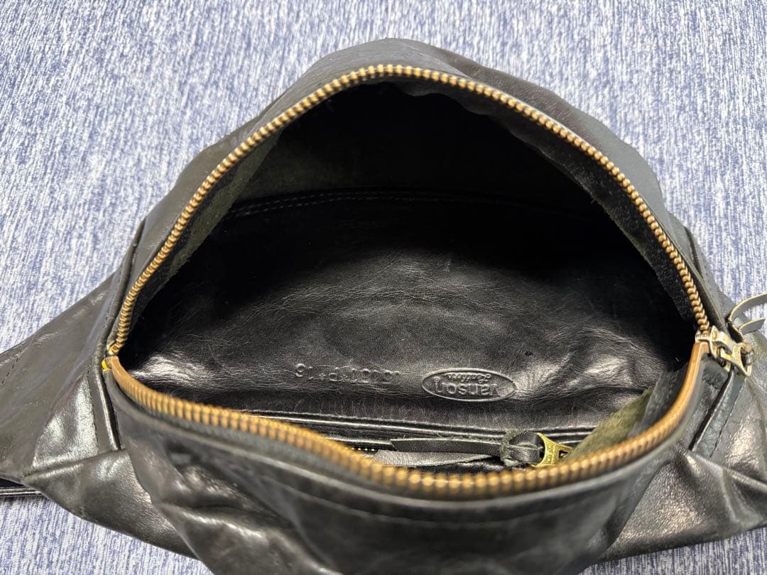 vanson バンソン レザー ボディバッグ 黒