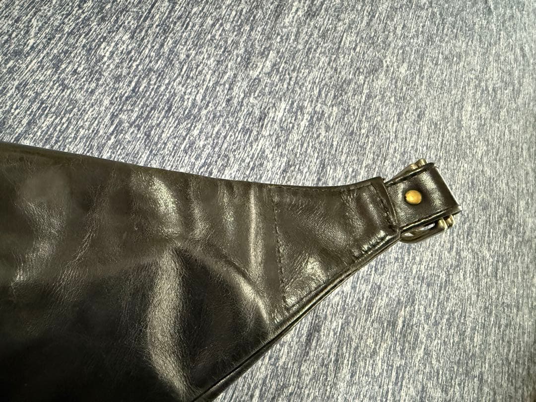 vanson バンソン レザー ボディバッグ 黒