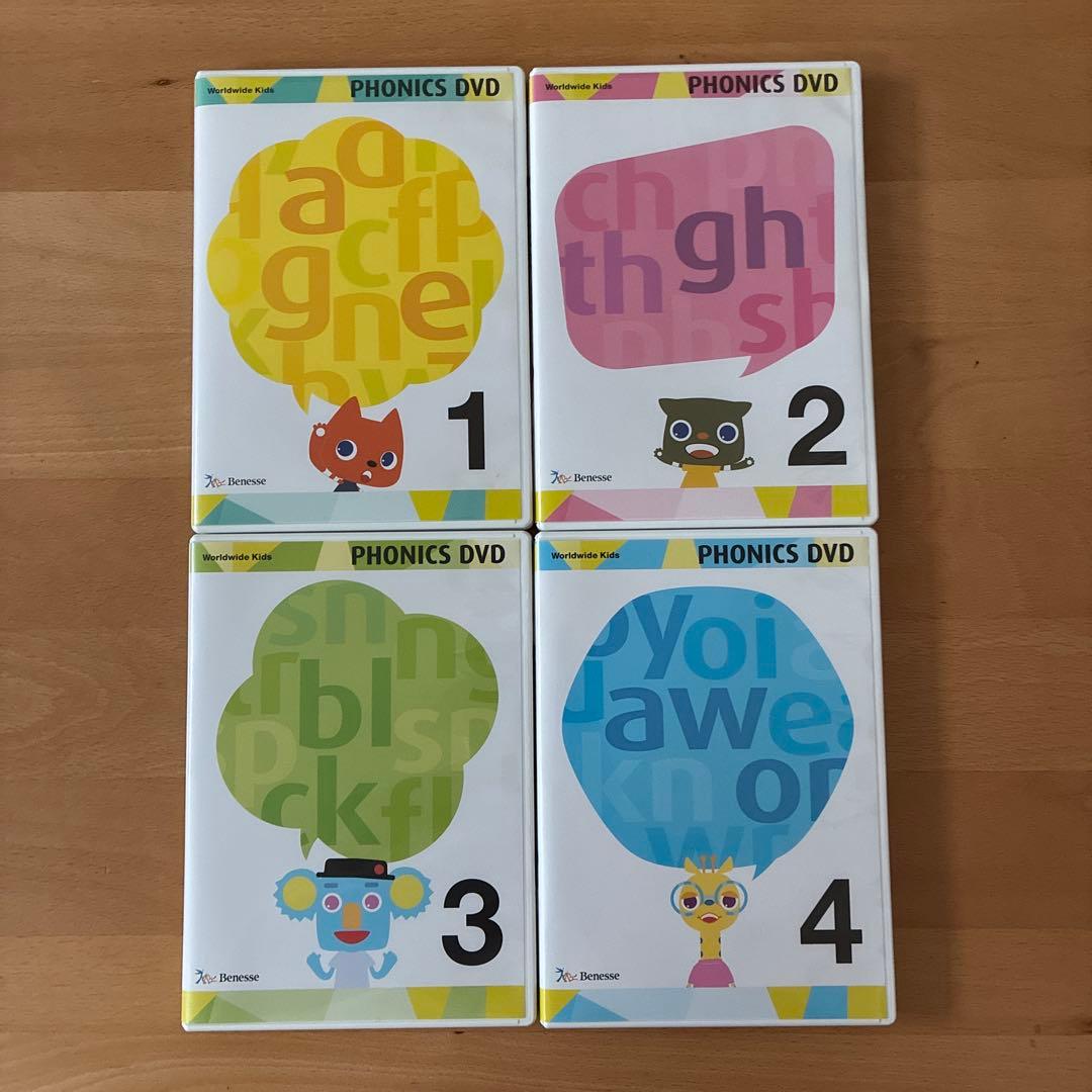 ワールドワイドキッズ　フォニックス教材　フルセット