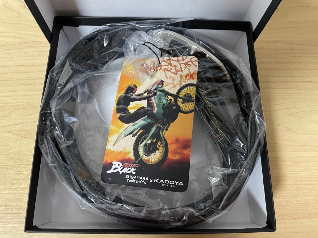 菅原芳人 KADOYA カドヤ　仮面ライダーBLACK ベルト　長沢ベルト工業