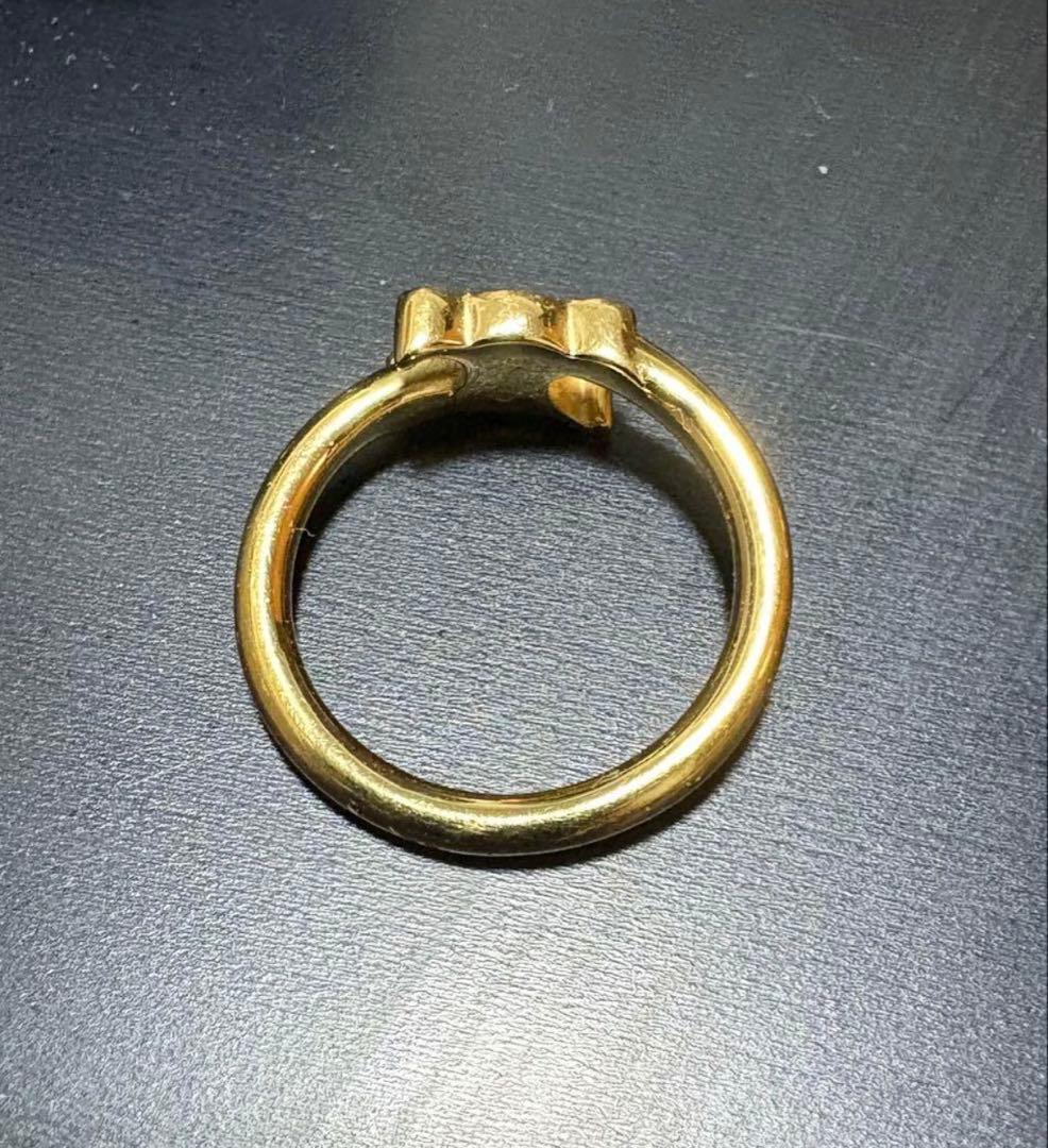 CELINE トリオンフ　アシンメトリック　リング 52