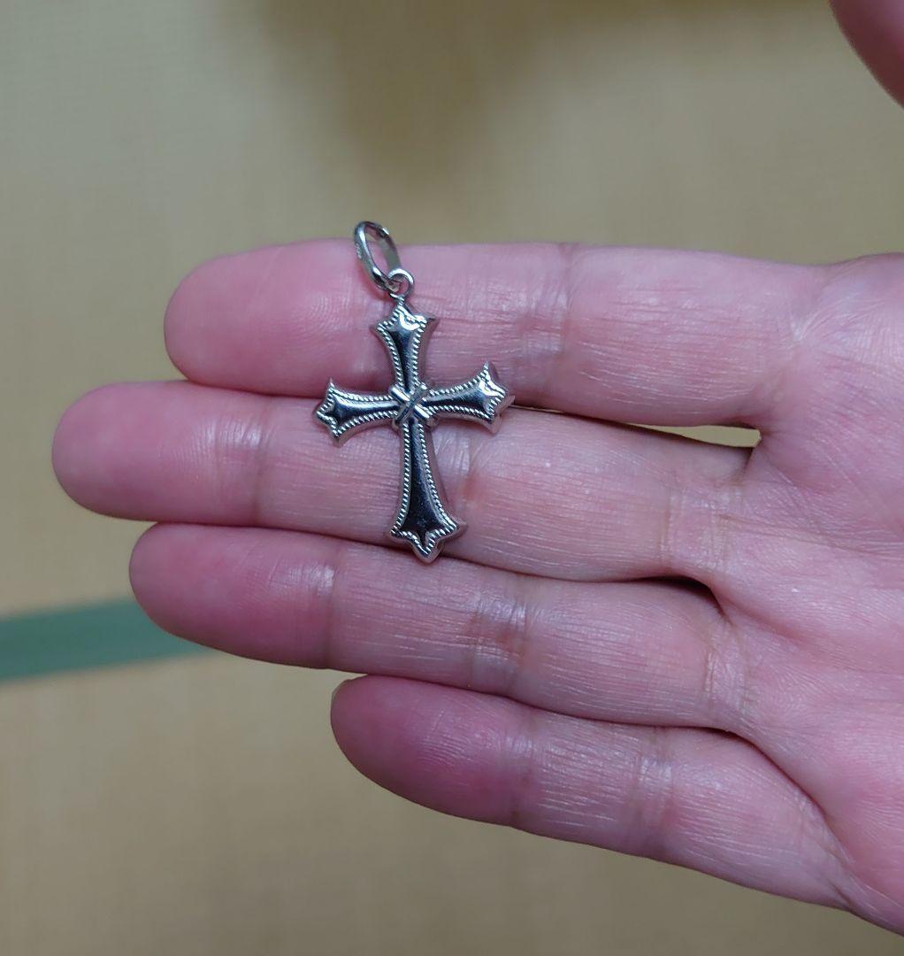 dai プラチナ850 クロス型 ペンダント 約2グラム