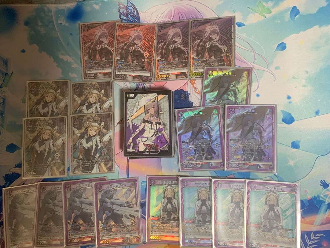 ユニオンアリーナ　ユニアリ　勝利の女神NIKKE パイオニア　デッキ　プロモ　紫