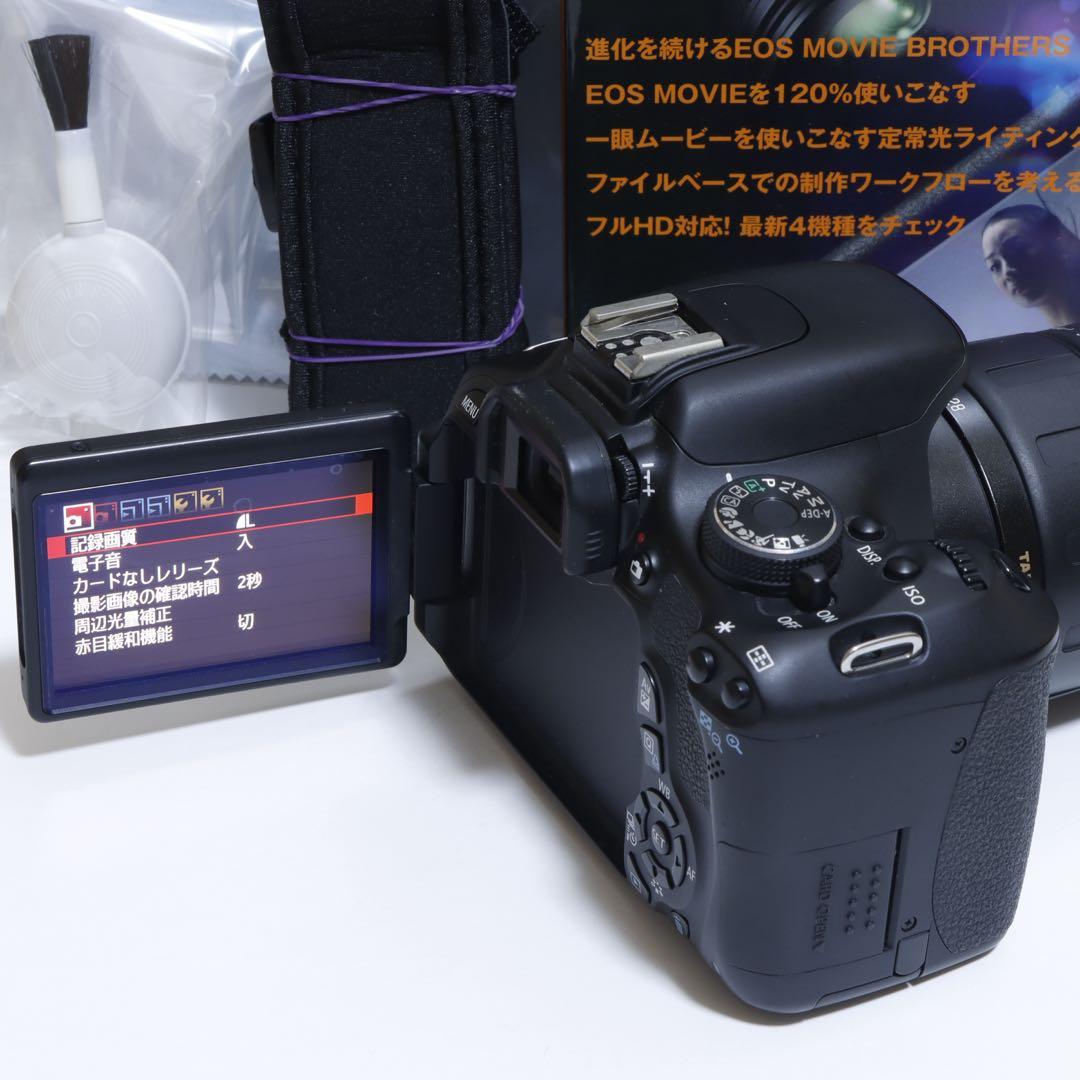 ★自撮り&WiFi&超高機能機★ キャノン EOS Kiss X5セット♫