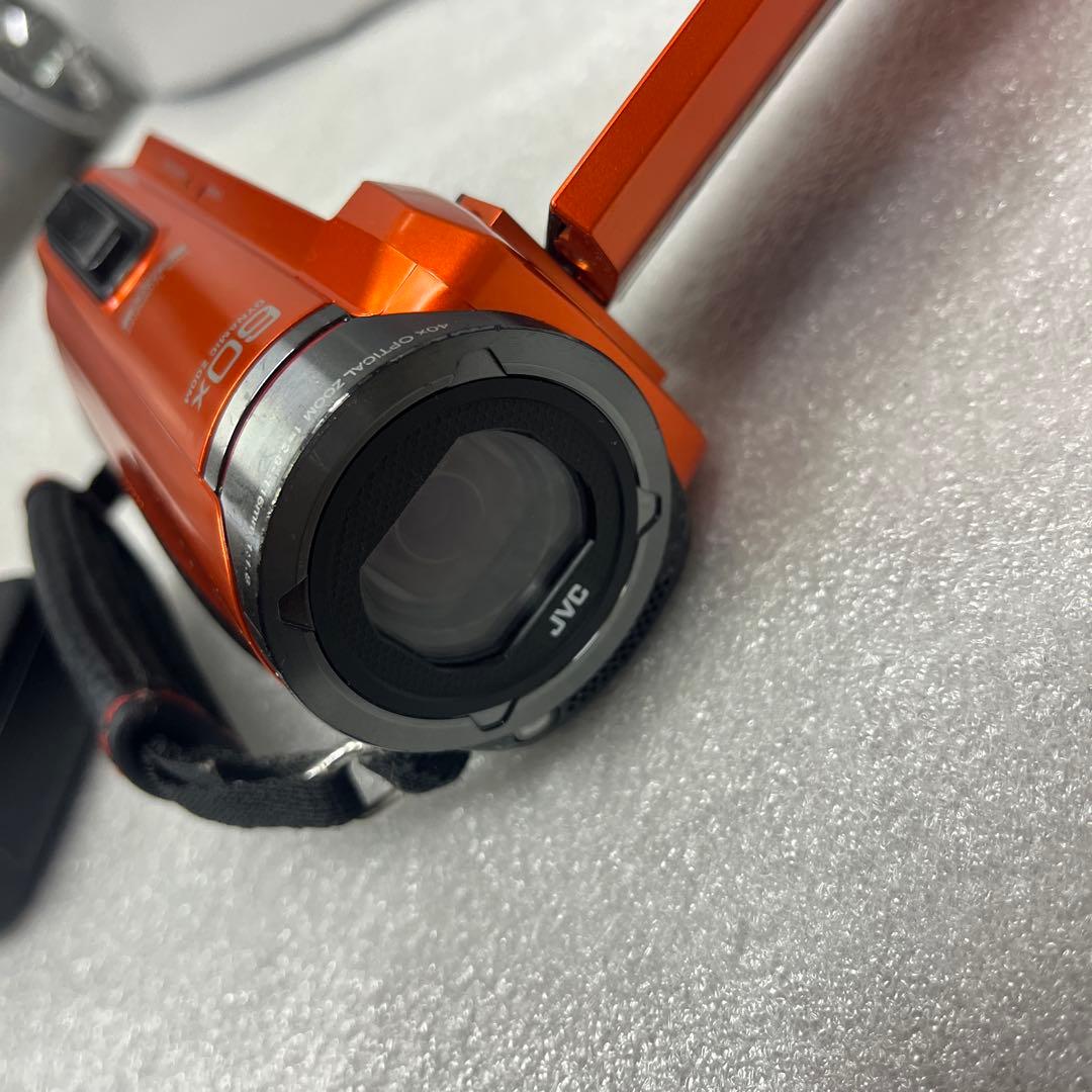 JVC Everio GZ-R300-D オレンジ動作OK SDカード付き