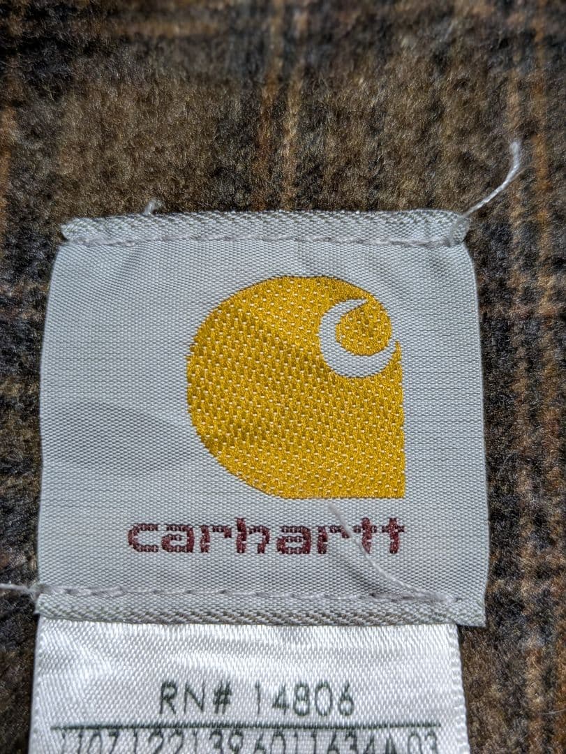 Carhartt デトロイトジャケット　J97 DKB USA製　ダークブラウン