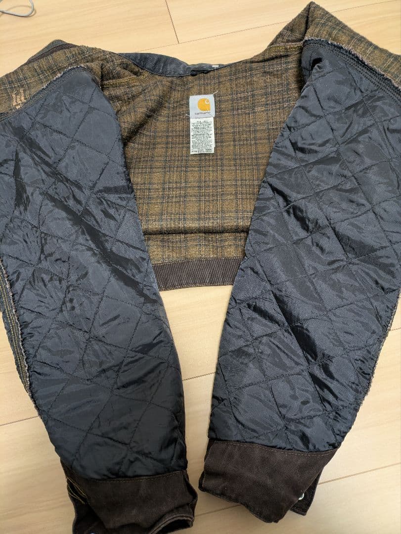 Carhartt デトロイトジャケット　J97 DKB USA製　ダークブラウン