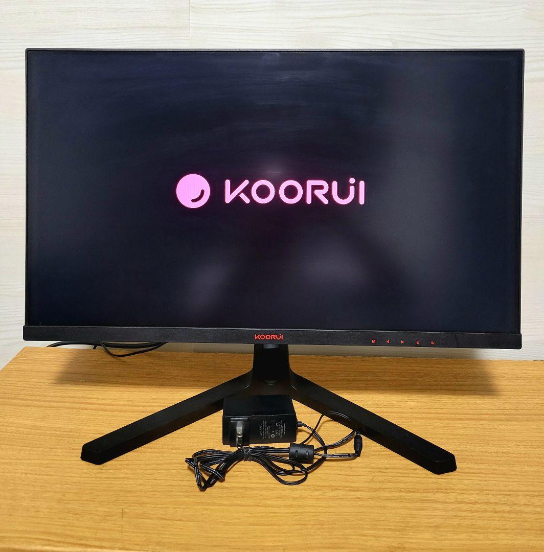 R　KOORUI ゲーミングモニター 24インチ　165Hz