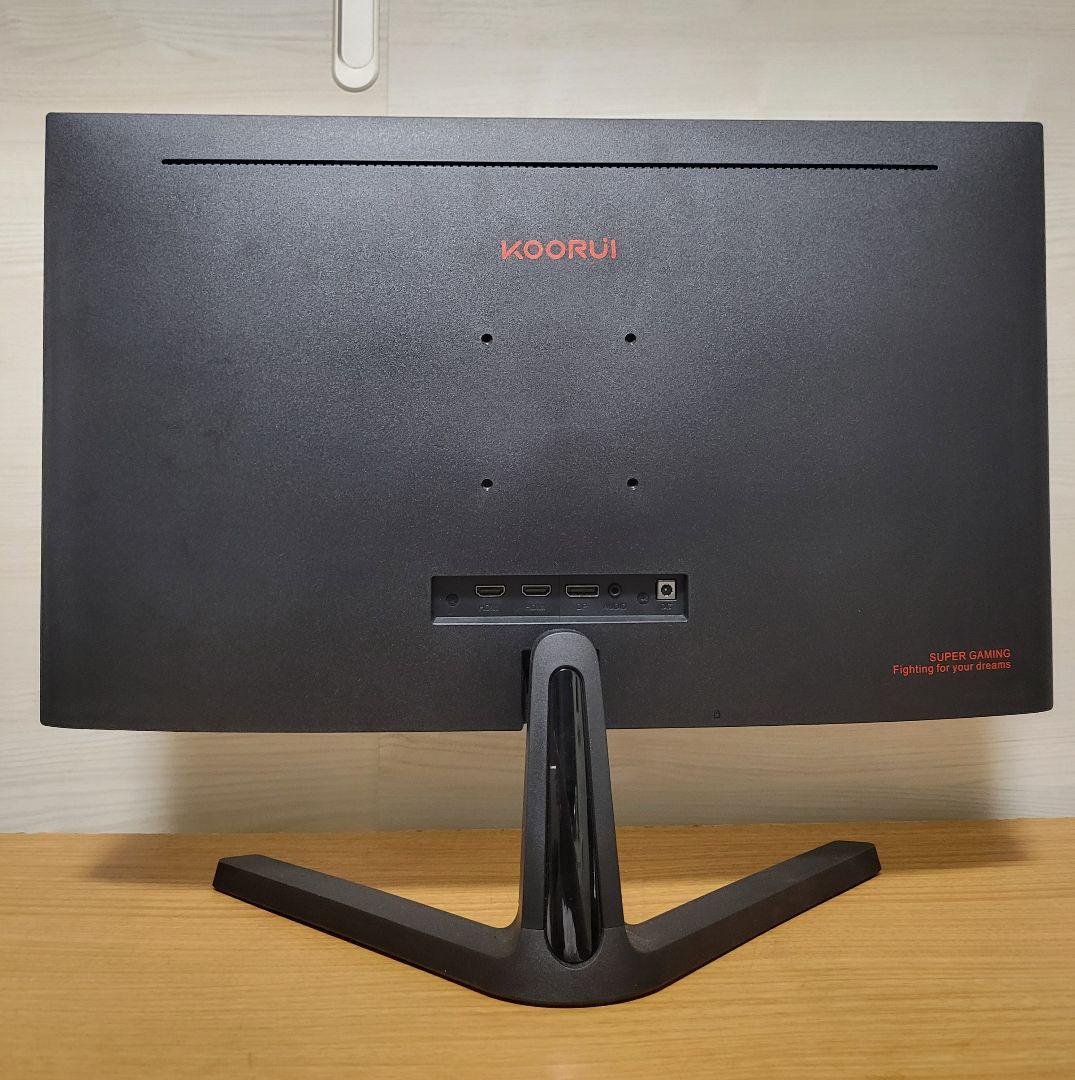 R　KOORUI ゲーミングモニター 24インチ　165Hz