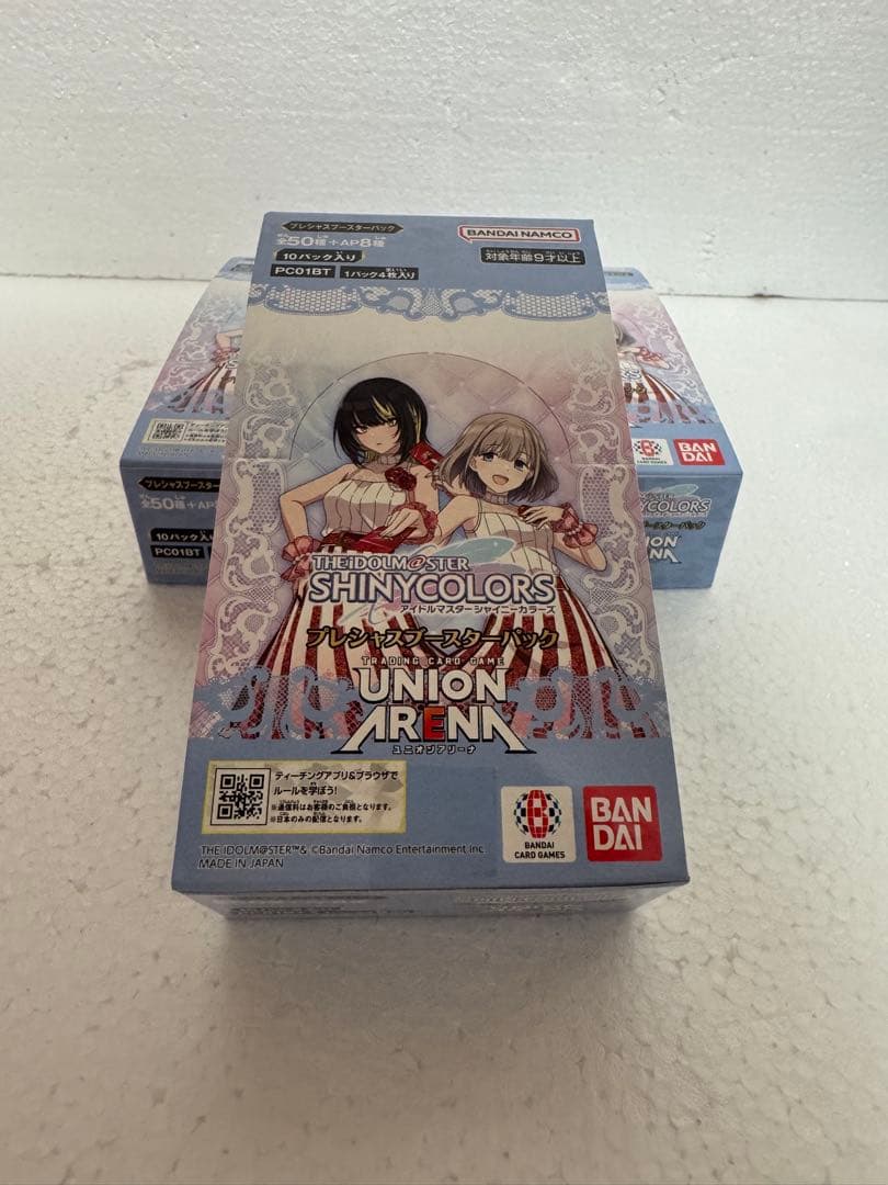 ユニオンアリーナ プレシャスブースター アイドル シャイニーカラーズ 3BOX