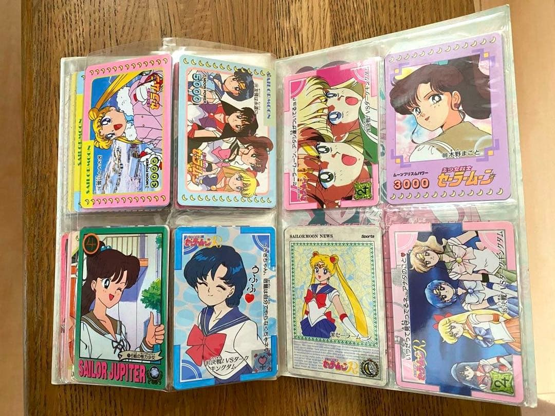 【希少】セーラームーン カード＆フォルダーセット早い者勝ち
