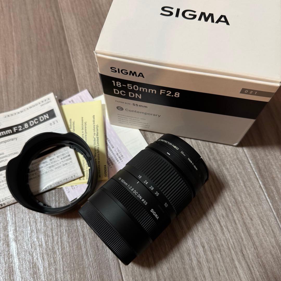 SIGMA 18-50mm F2.8 DC DN SONY eマウント 用