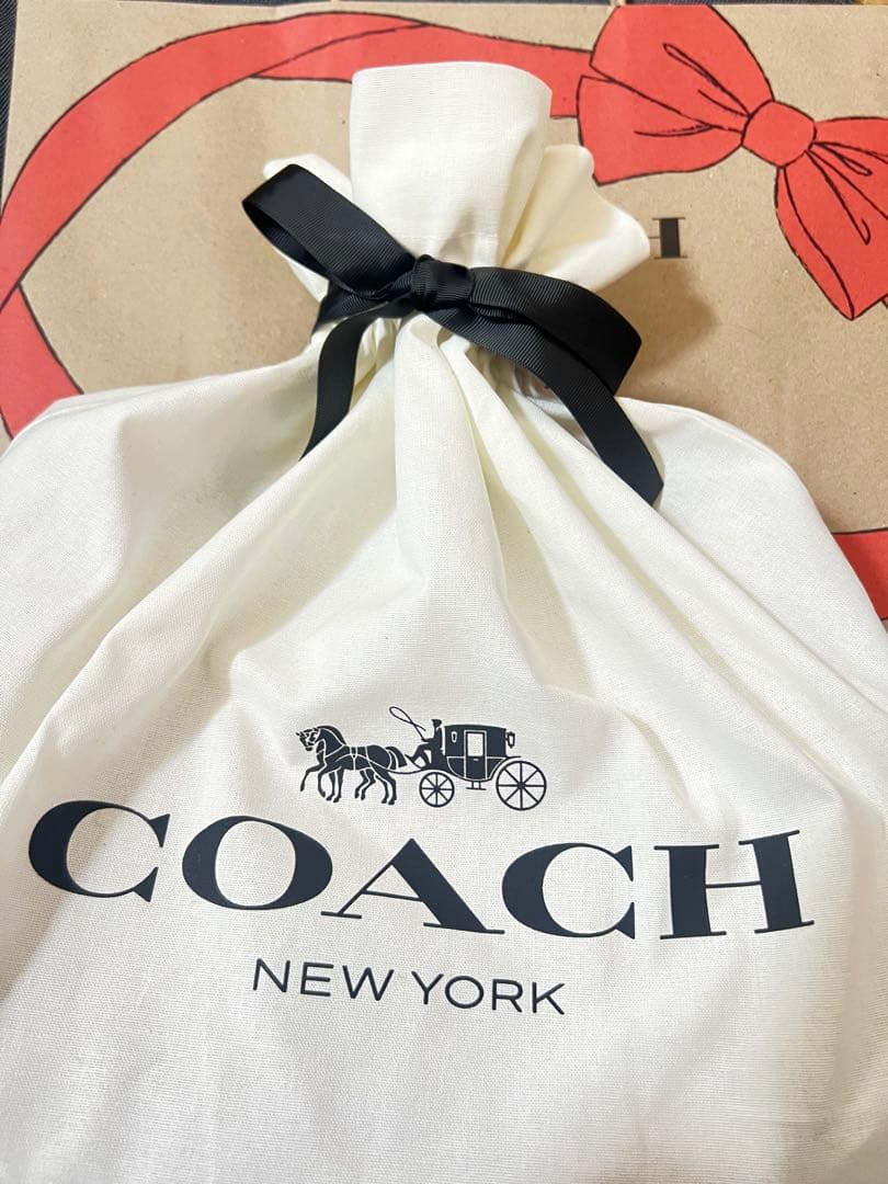 新品未使用 COACH ショルダーバッグ 正規品 付属品完備