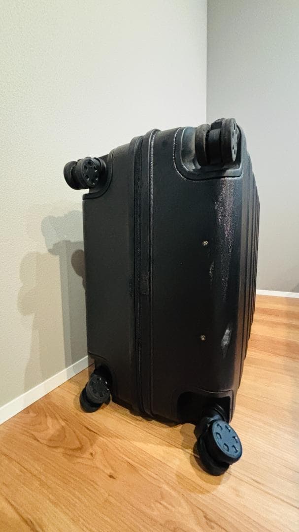 無印良品バーを自由に調節できるハードキャリーケース-Ｂ（１０５Ｌ）送料込み