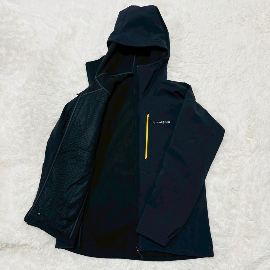 モンベル　パウダーシェッド パーカ Men's　XL ブラック　現行