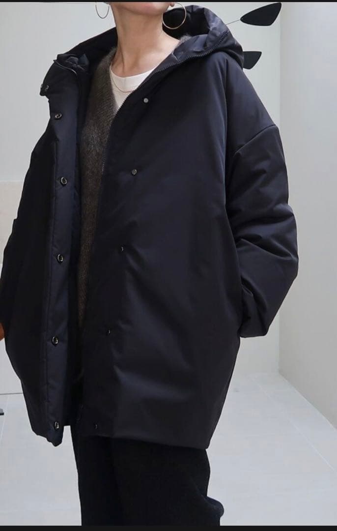 ジャケット・アウター DOWN FEATHER FOODIE BLOUSON/DARK NAVY