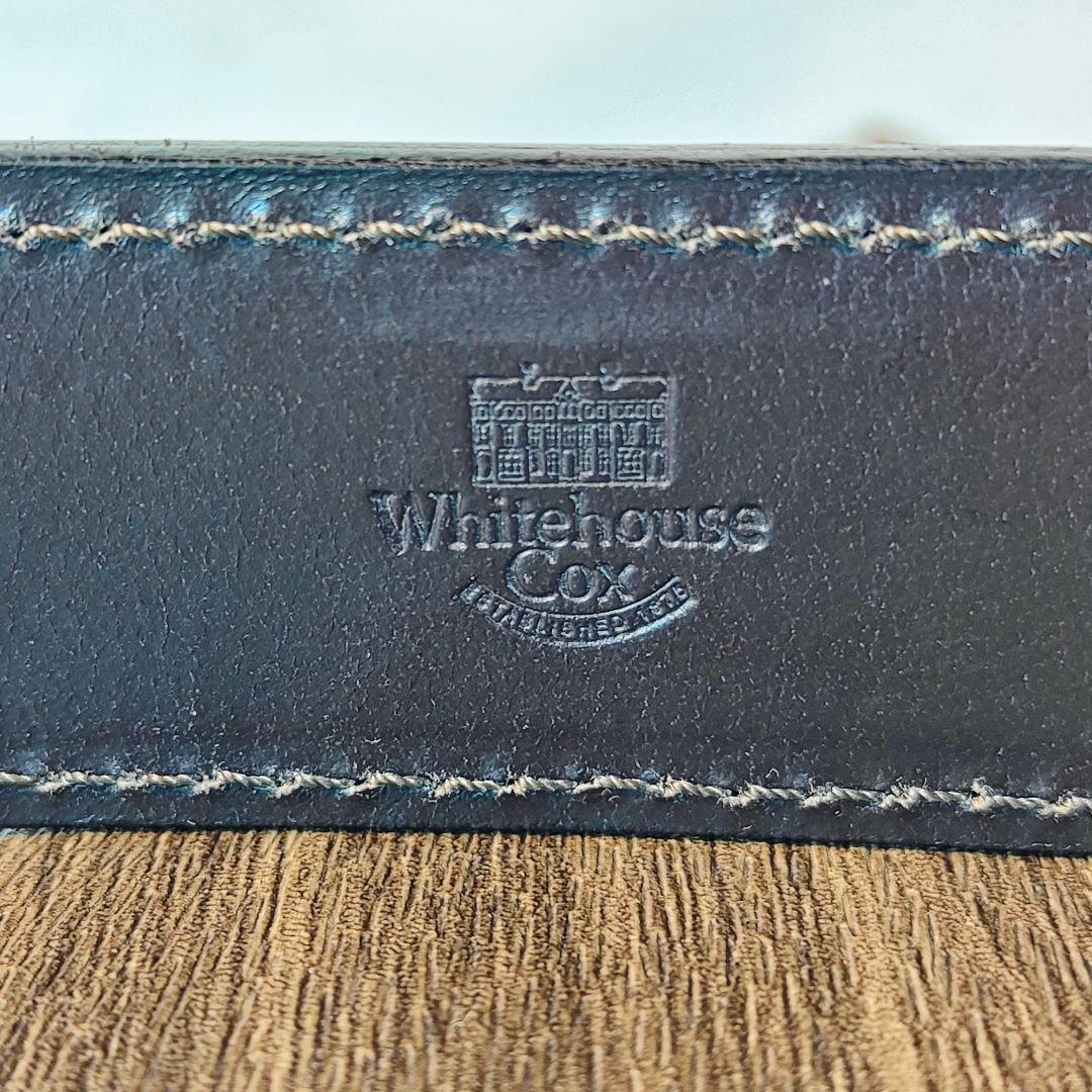 【極艶極上品】ホワイトハウスコックス　英国製ブライドルレザー 高級ドレスベルト