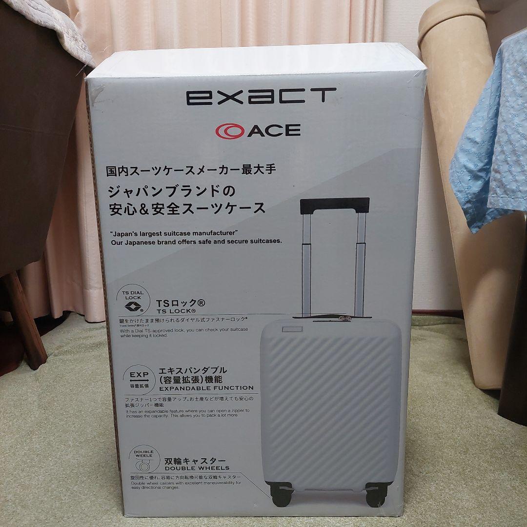 【週末Sale】ACE スーツケース ホワイト