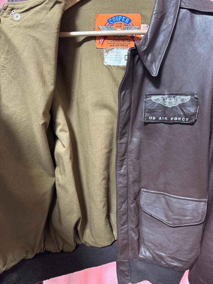 COOPER A-2 フライトジャケット USA製 42L