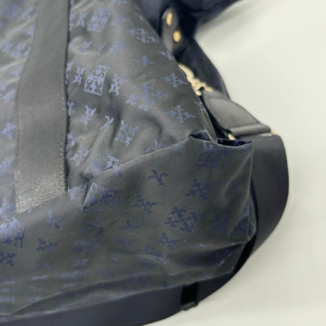 極美品✨ラシット ボストンバッグ 2way 総柄 ナイロン 大容量