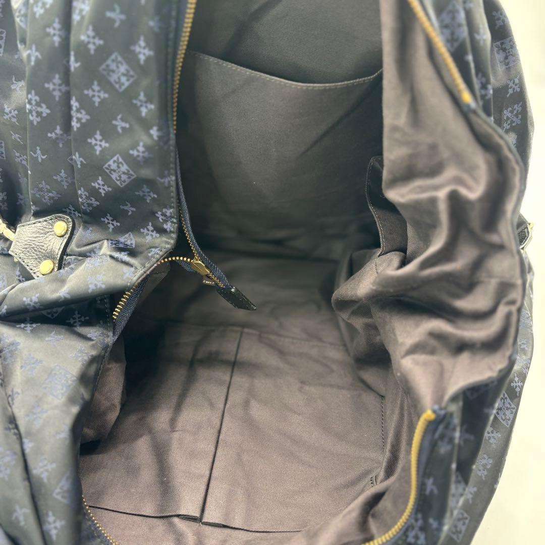 極美品✨ラシット ボストンバッグ 2way 総柄 ナイロン 大容量