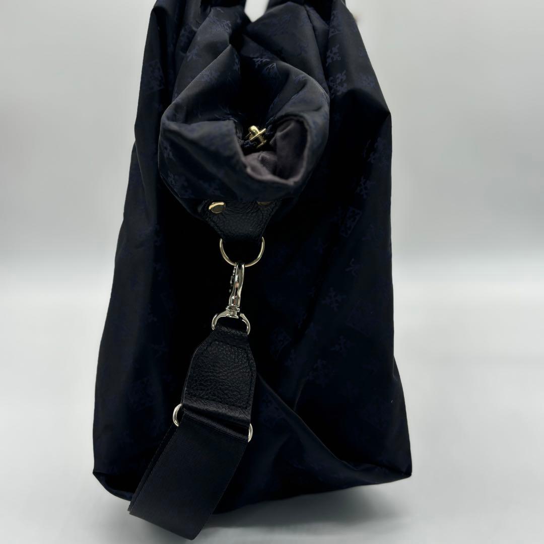 極美品✨ラシット ボストンバッグ 2way 総柄 ナイロン 大容量