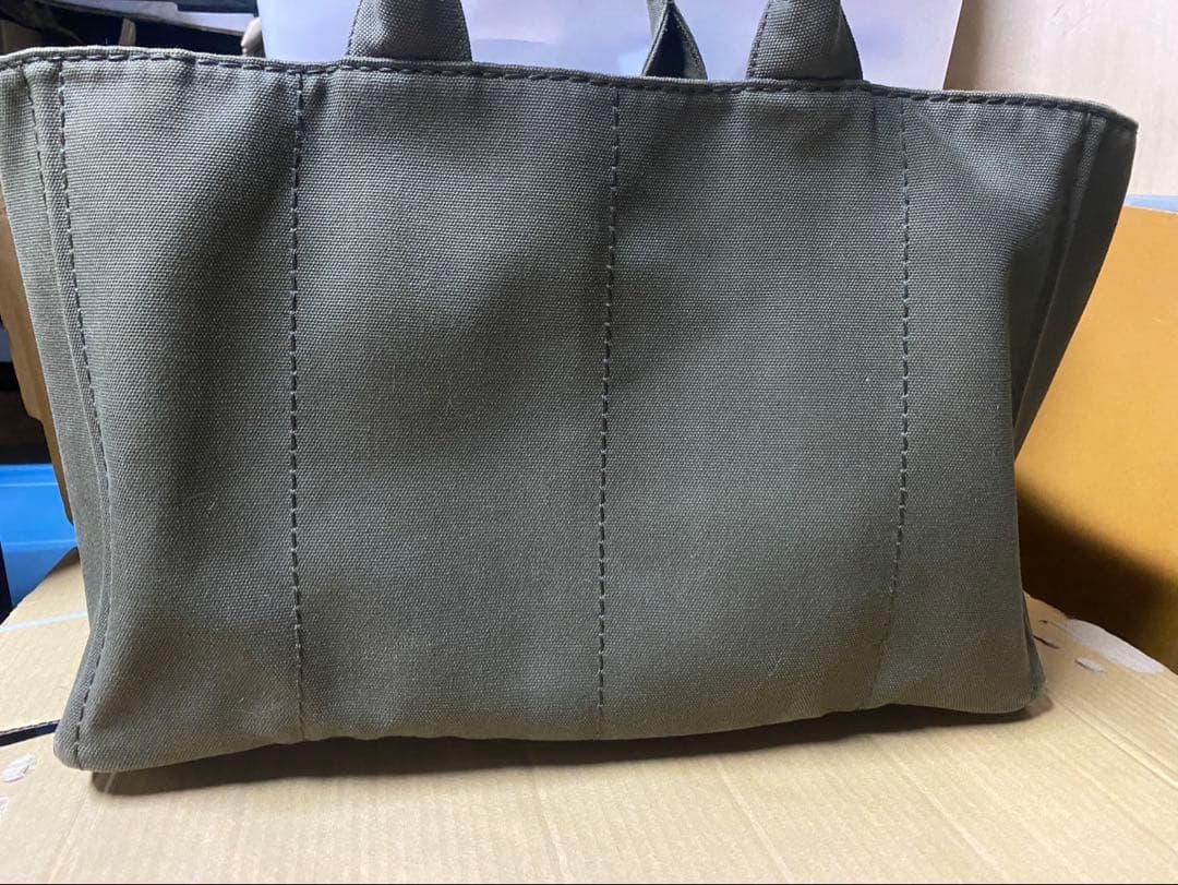 PRADA プラダ　カナパ　トートバッグ　現状品