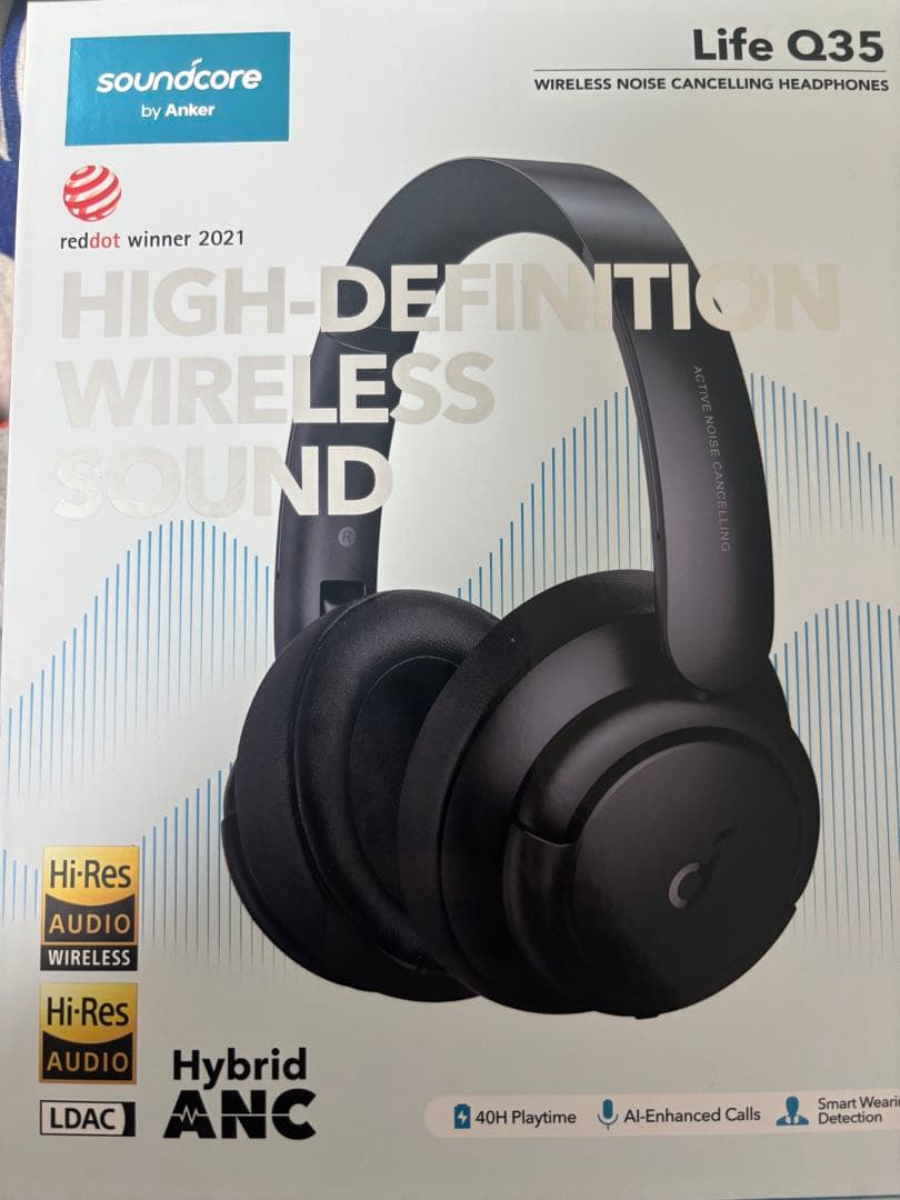 Soundcore by Anker Life Q35 ワイヤレスヘッドフォン