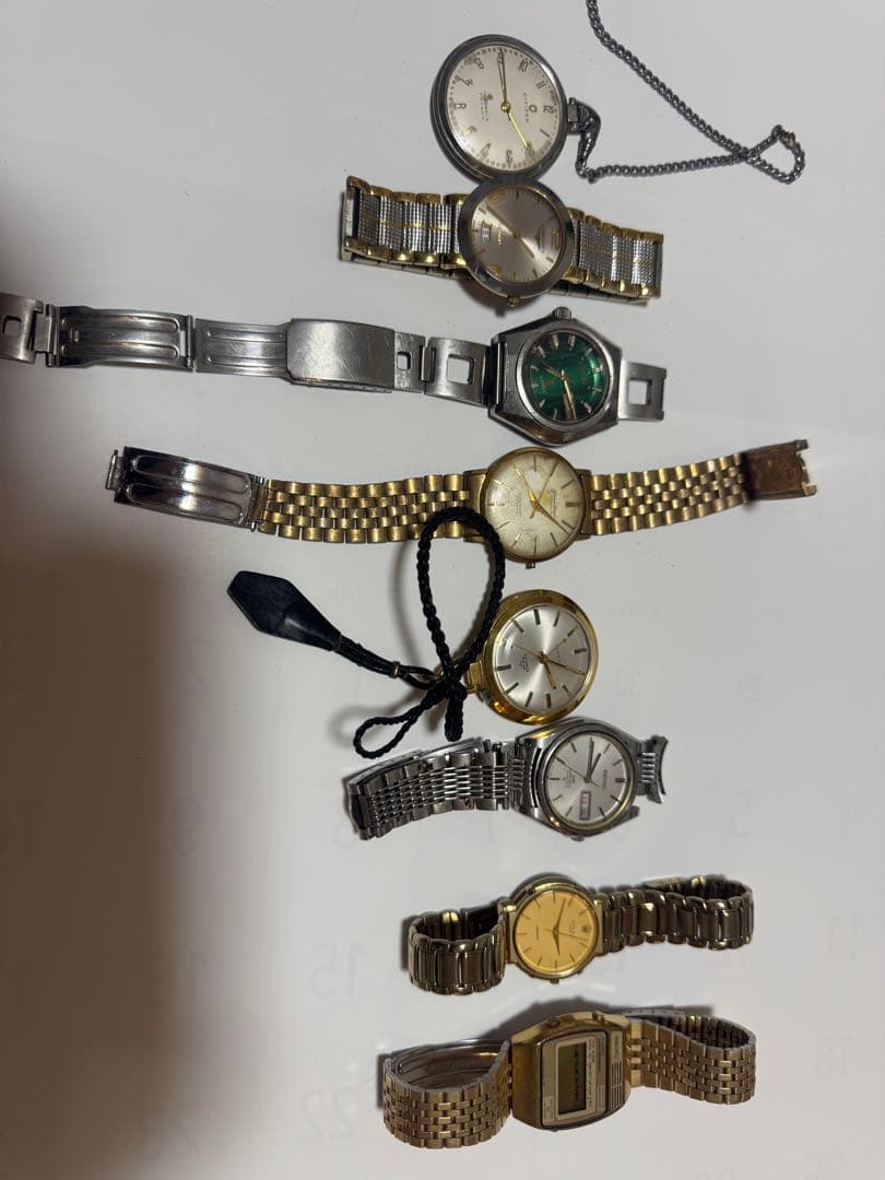 N*読様 メンズ時計まとめ8点
