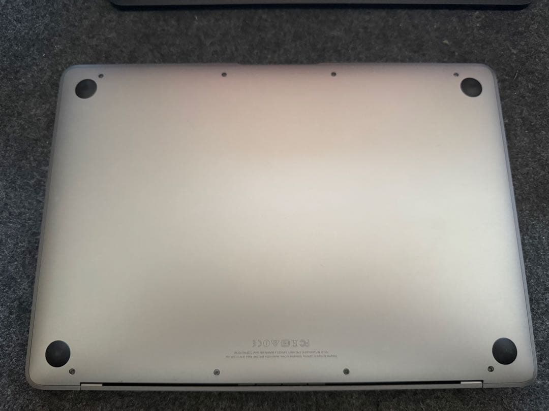 Apple MacBook スペースグレイ A1534 説明事項あり