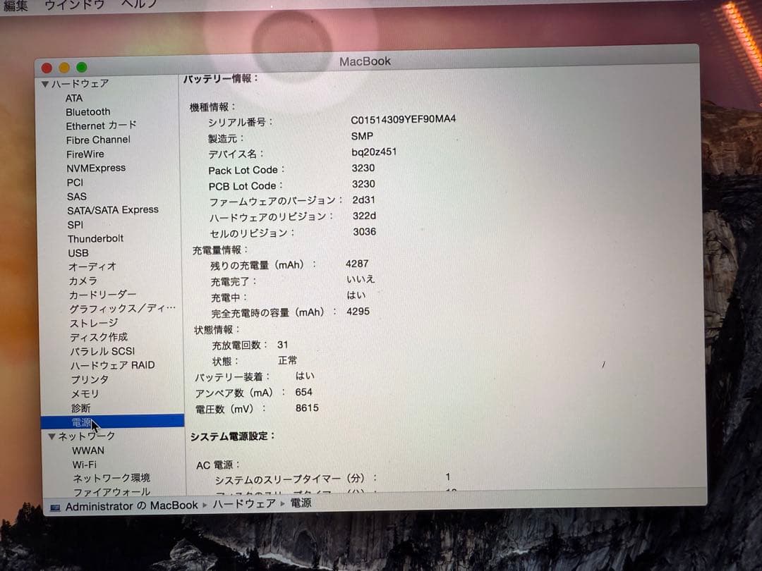 Apple MacBook スペースグレイ A1534 説明事項あり