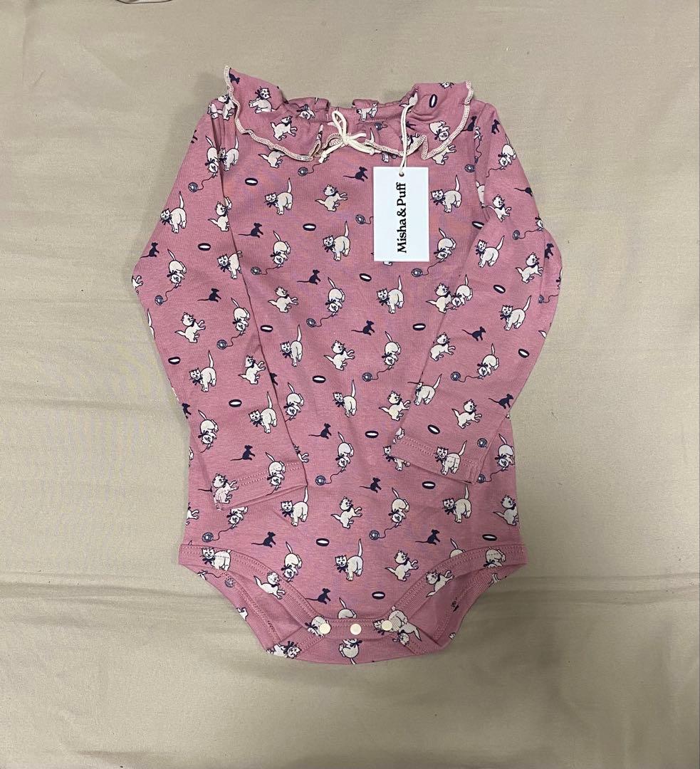 ロンパース・カバーオール misha and puff onesie antique rose