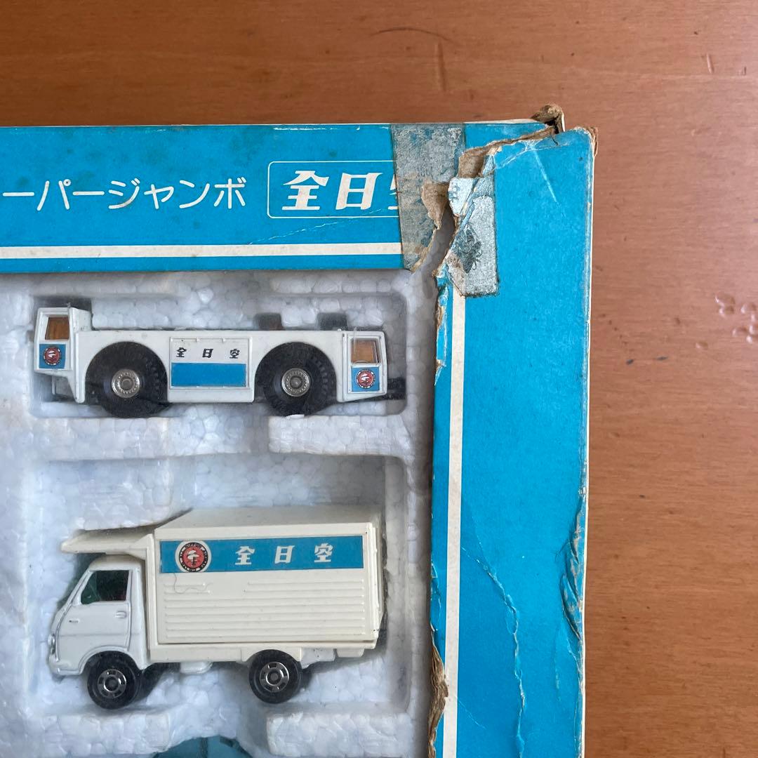 ぽんちゃん トミカ新空港セット スーパージャンボ 全日空