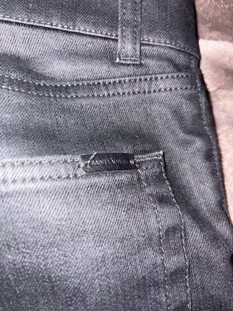 Saint Laurent コーティングデニム28