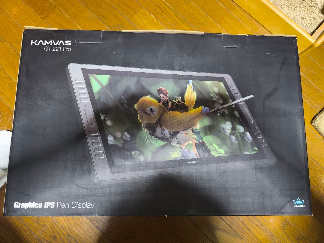 HUION GT-221（付属物完品）サブモニタでの使用可／モニターアーム追加可