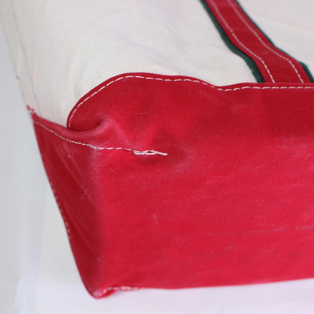 レア LLbean ヒイラギ トート バッグ ラージ クリスマス 根岸 USA