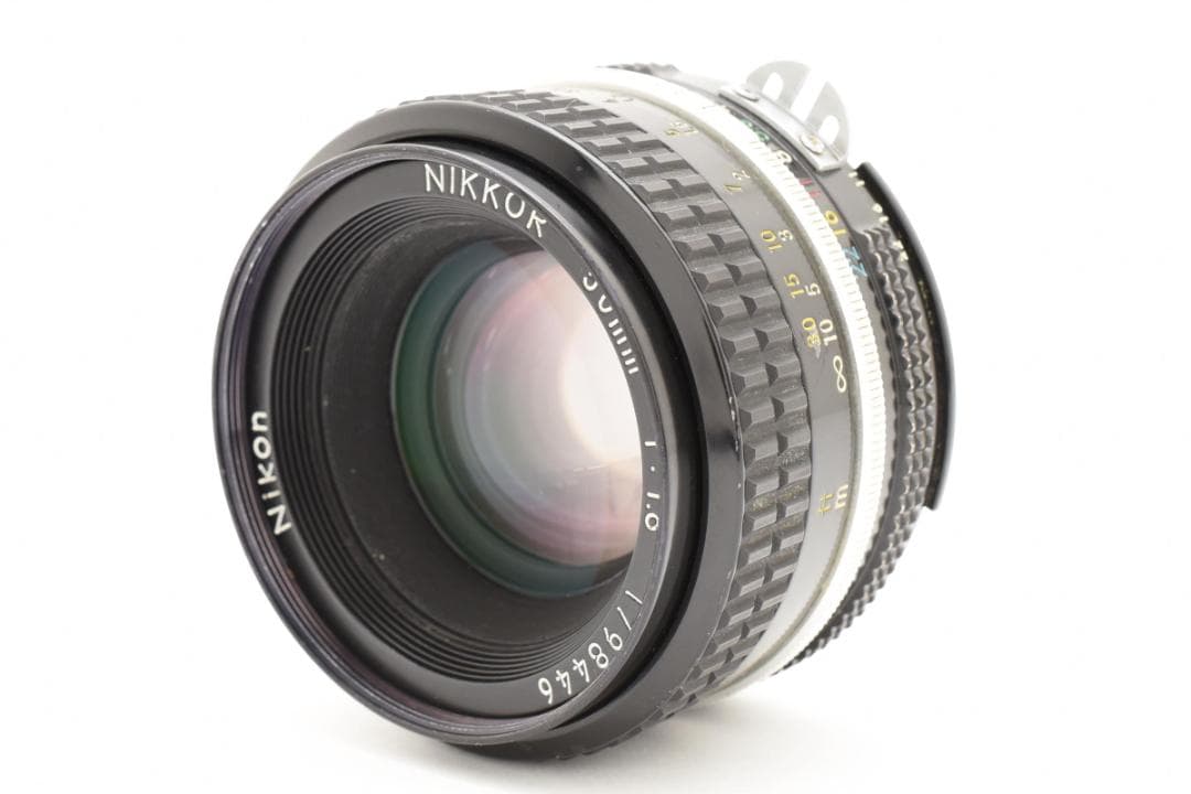 美品 ニコン AI NIKKOR 50mm f1.8 レンズ分解清掃済 M538