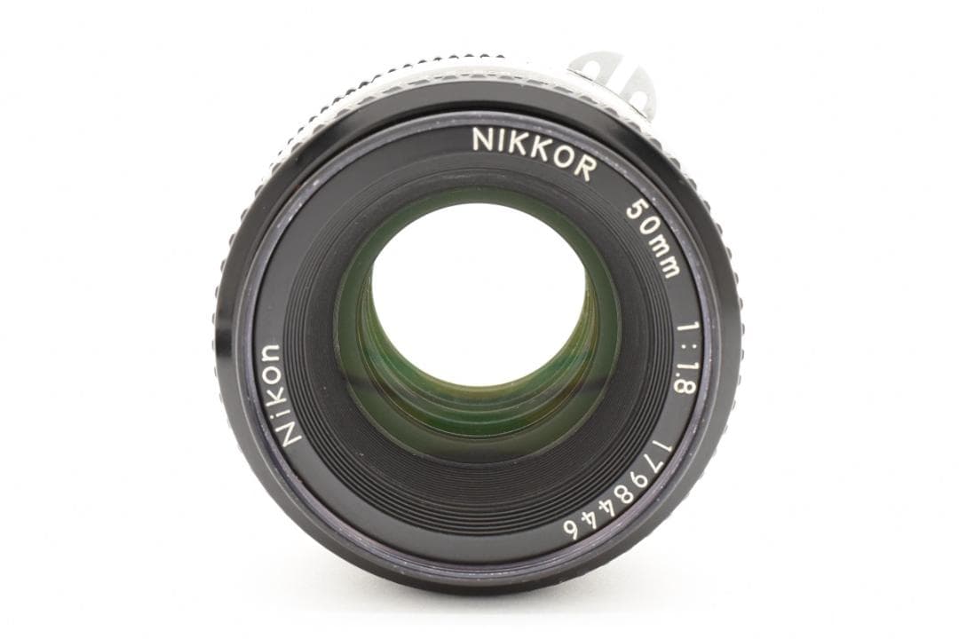 美品 ニコン AI NIKKOR 50mm f1.8 レンズ分解清掃済 M538
